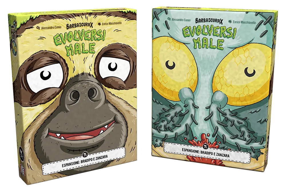 Barbascura X: Evolversi Male - Espansione Bradipo e Zanzara