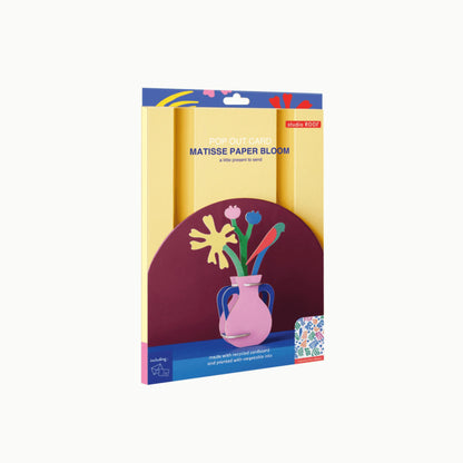 Pop Out Card - Matisse Paper Bloom