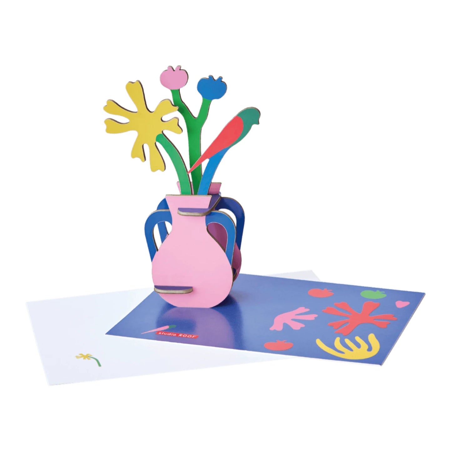 Pop Out Card - Matisse Paper Bloom