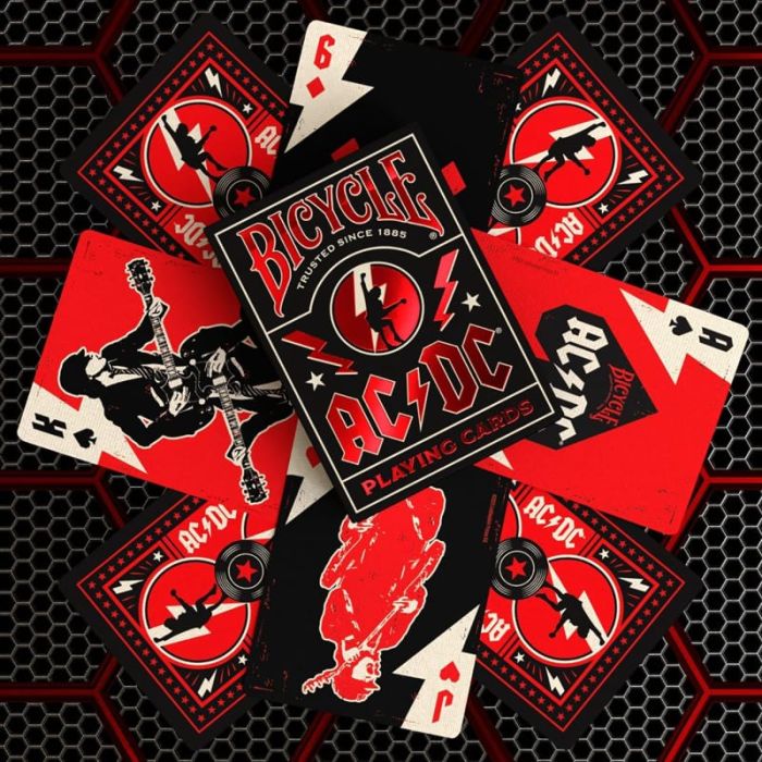 Carte Bicycle - ACDC