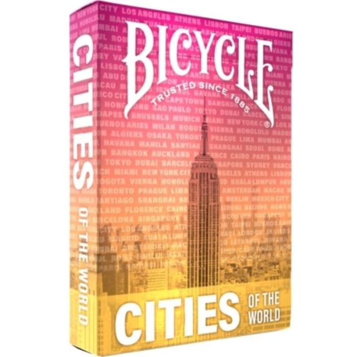 Carte Bicycle - Cities of the World