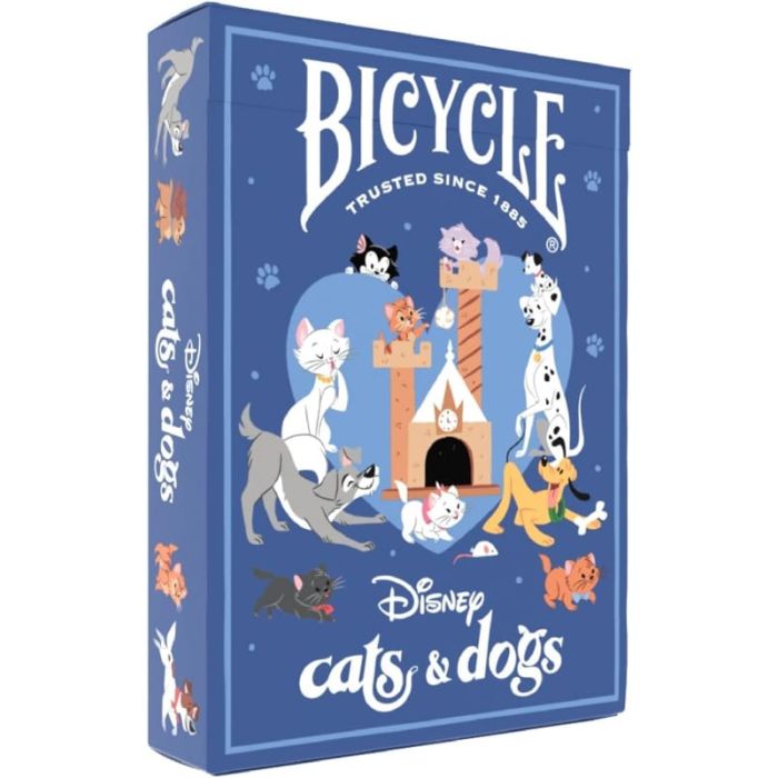 Carte Bicycle - Disney Cats and Dogs