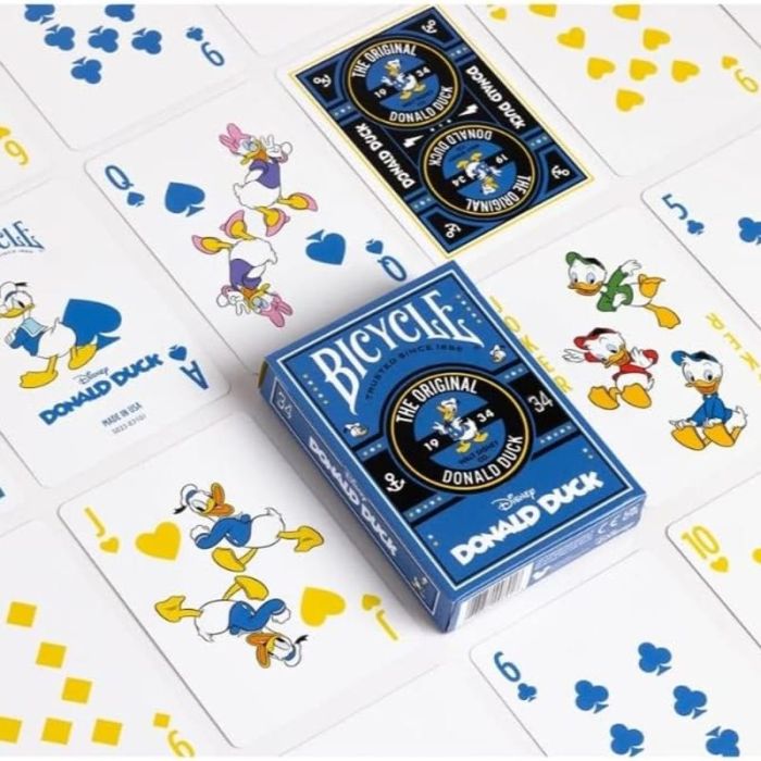 Carte Bicycle - Disney Donald Duck