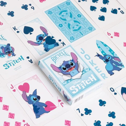 Carte Bicycle - Disney Stitch