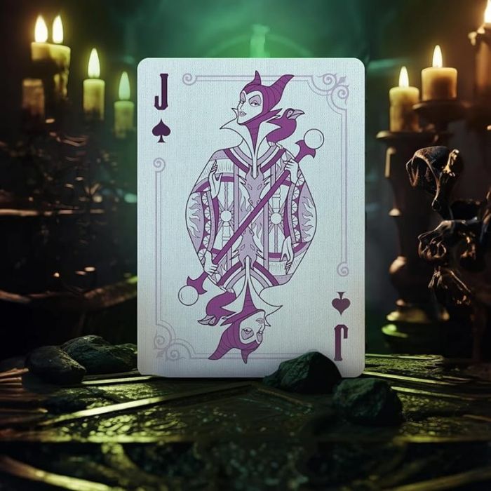 Carte Bicycle - Disney Villains Green