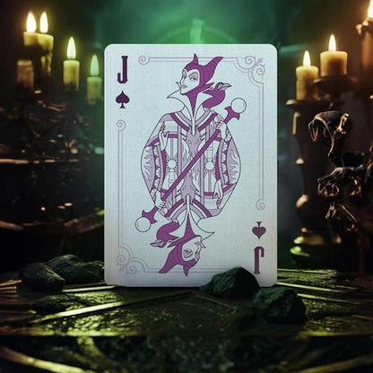 Carte Bicycle - Disney Villains Green