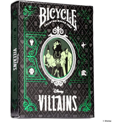 Carte Bicycle - Disney Villains Green