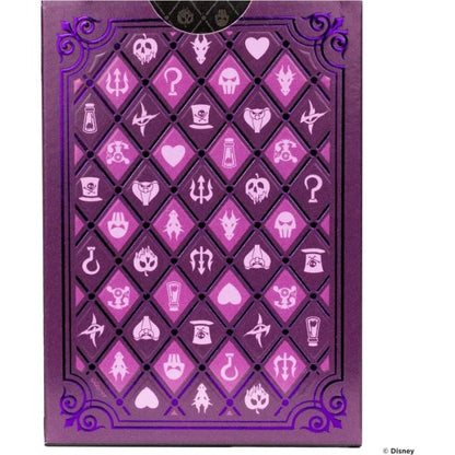Carte Bicycle - Disney Villains Purple