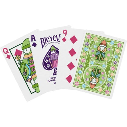 Carte Bicycle - Garden Gnome
