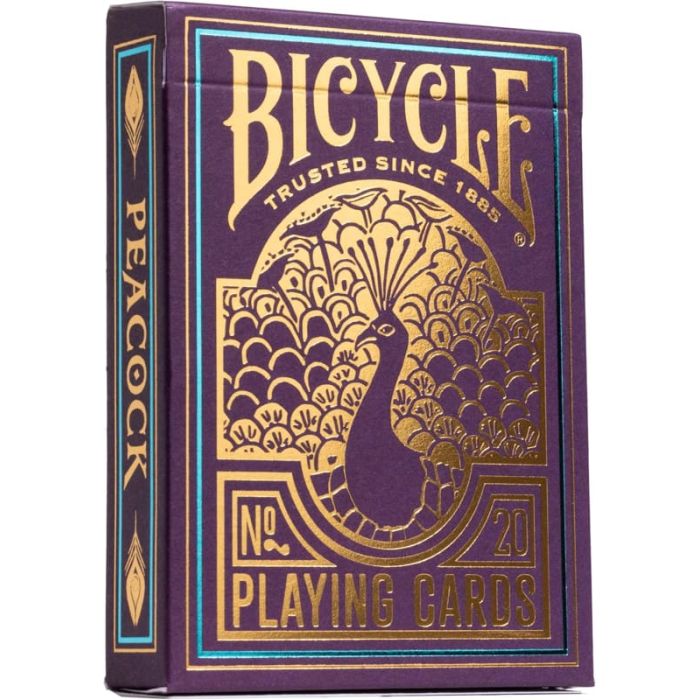 Carte Bicycle - Purple Peacock