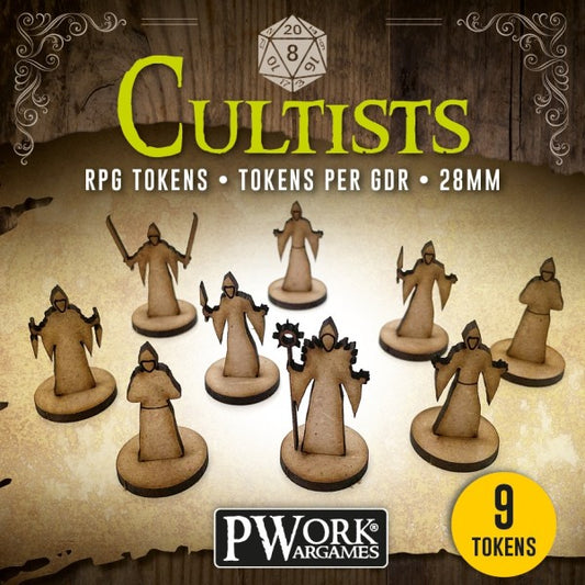 MDF RPG Tokens - Cultists