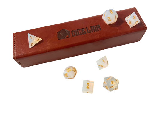 Set di dadi in pietra