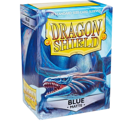 Dragon Shield Sleeves - 100 Bustine Standard Matte BLUE
