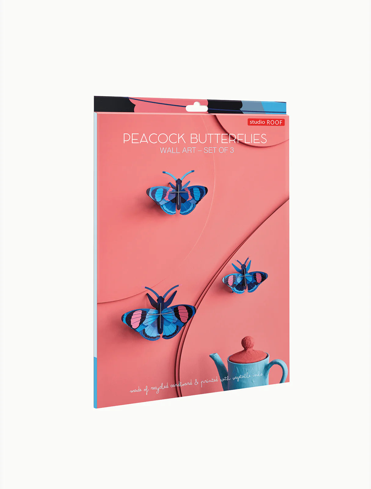 Peacock Butterflies - Set of 3