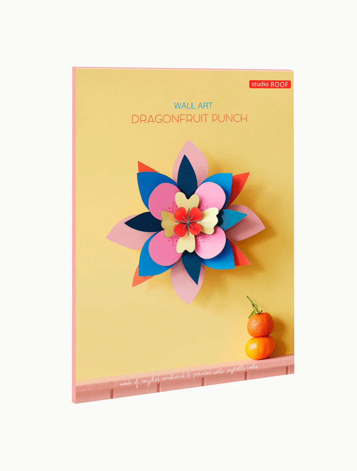 Flower Wall Art - Dragonfruit Punch