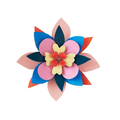 Flower Wall Art - Dragonfruit Punch