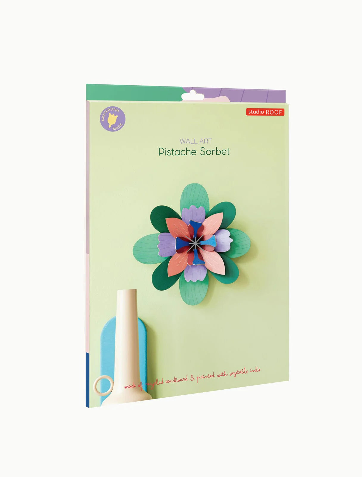 Flower Wall Art - Pistache Sorbet
