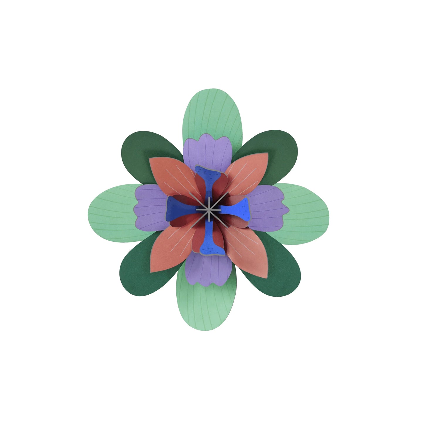 Flower Wall Art - Pistache Sorbet