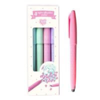 4 Pastel Erasable Pens
