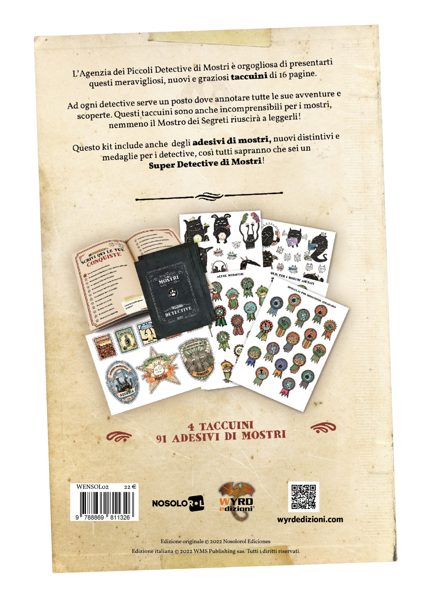 Piccoli Detective di Mostri - Taccuini del Detective