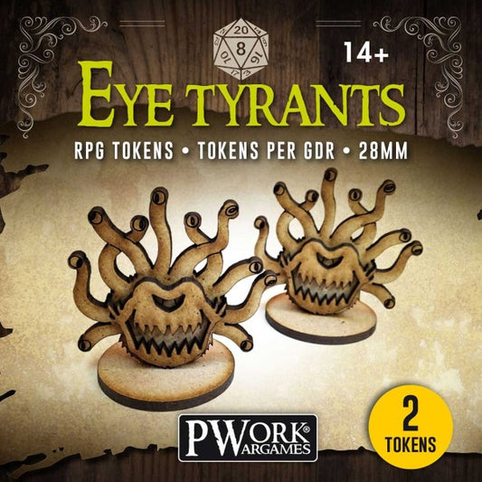 MDF RPG Tokens - Eye Tyrants