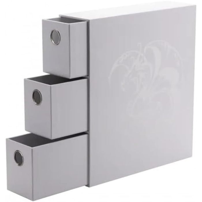 Fortress Card Drawers - White - Dragon Shield