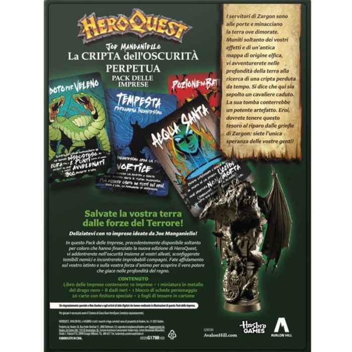 HeroQuest - La Cripta dell'Oscurità Perpetua