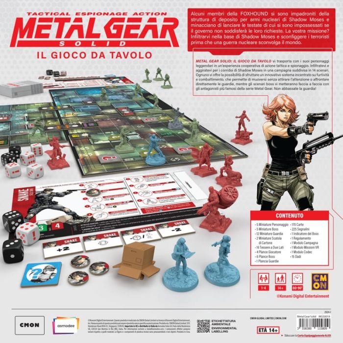 Metal Gear Solid - Il Gioco da Tavolo
