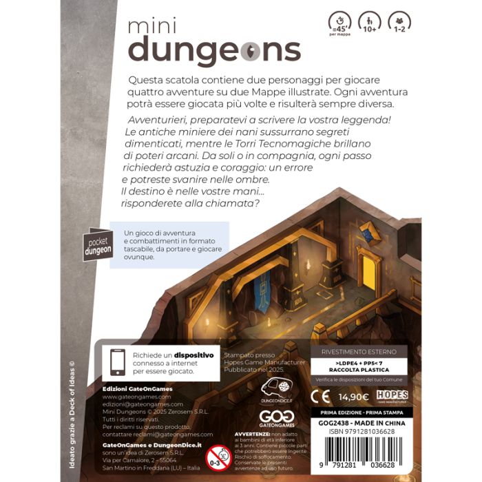Mini Dungeons: La Miniera e le Torri
