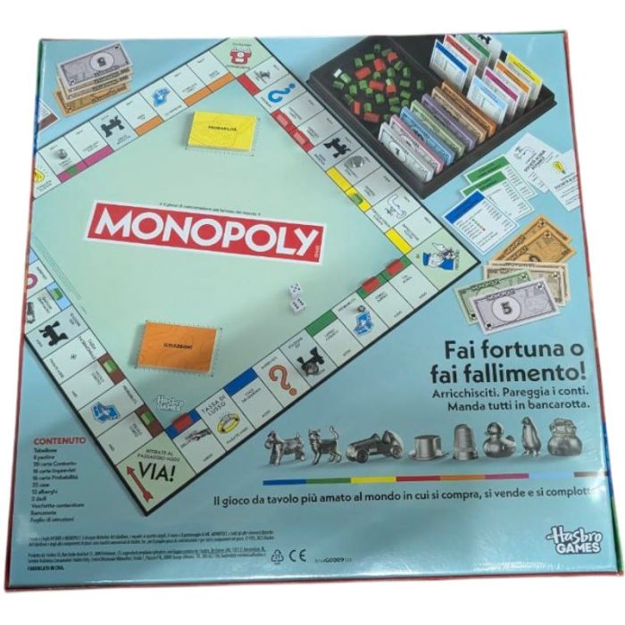 Monopoly Classico - Scatola Quadrata