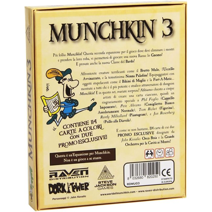 Munchkin 3: Errori Clericali