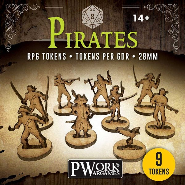 MDF RPG Tokens - Pirates