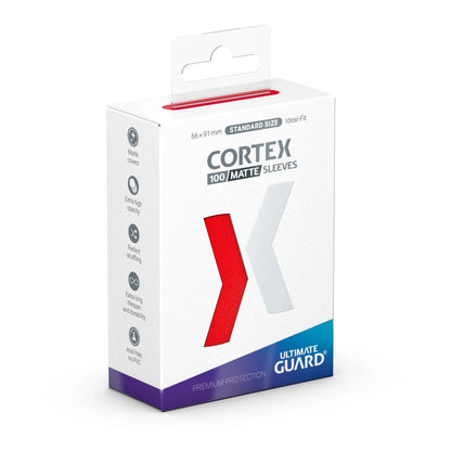 Ultimate Guard: Cortex Sleeves Standard Size - RED