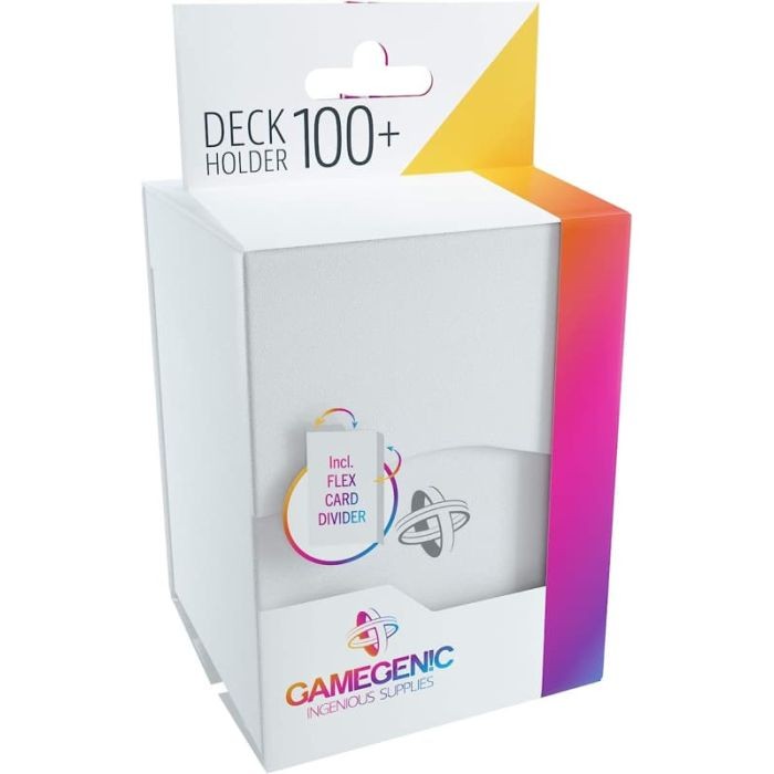 Deck Holder 80+ WHITE Gamegenic