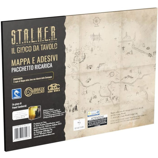 S.T.A.L.K.E.R. - Mappa e Adesivi