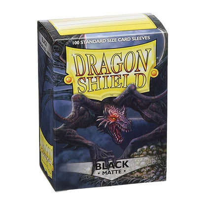 Dragon Shield Sleeves - 100 Bustine Standard Matte BLACK