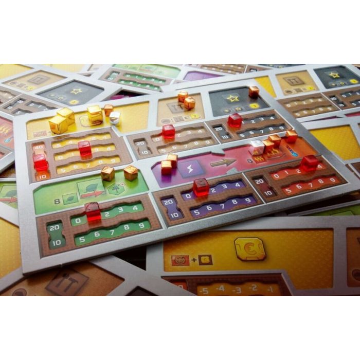 Terraforming Mars: Set di 5 Plance Giocatore Dual Layer