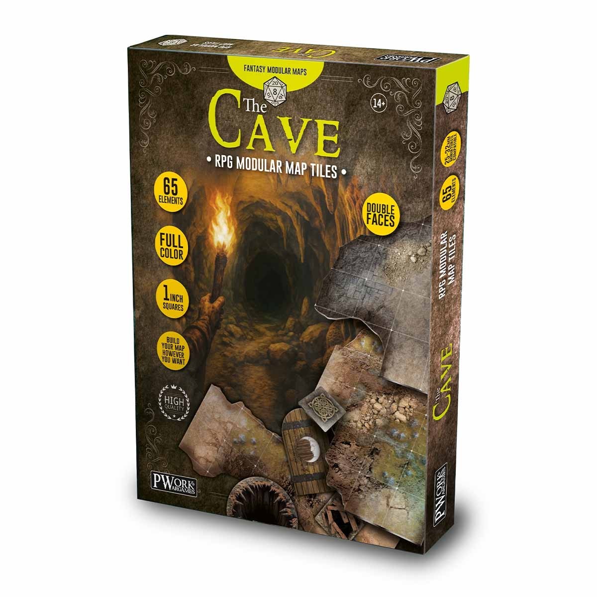 RPG Modular Map Tiles - The cave