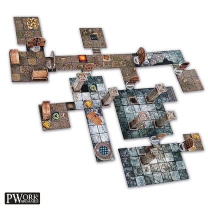 RPG Modular Map Tiles - The Dungeon