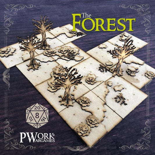 MDF Fantasy Tiles - The Forest