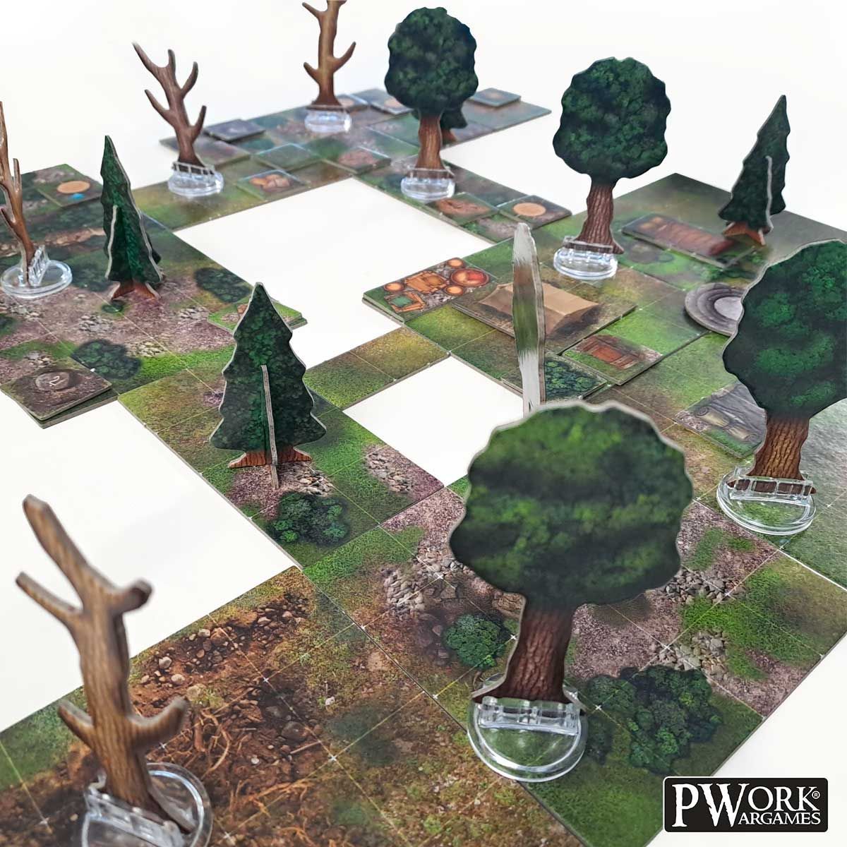 RPG Modular Map Tiles - The Forest