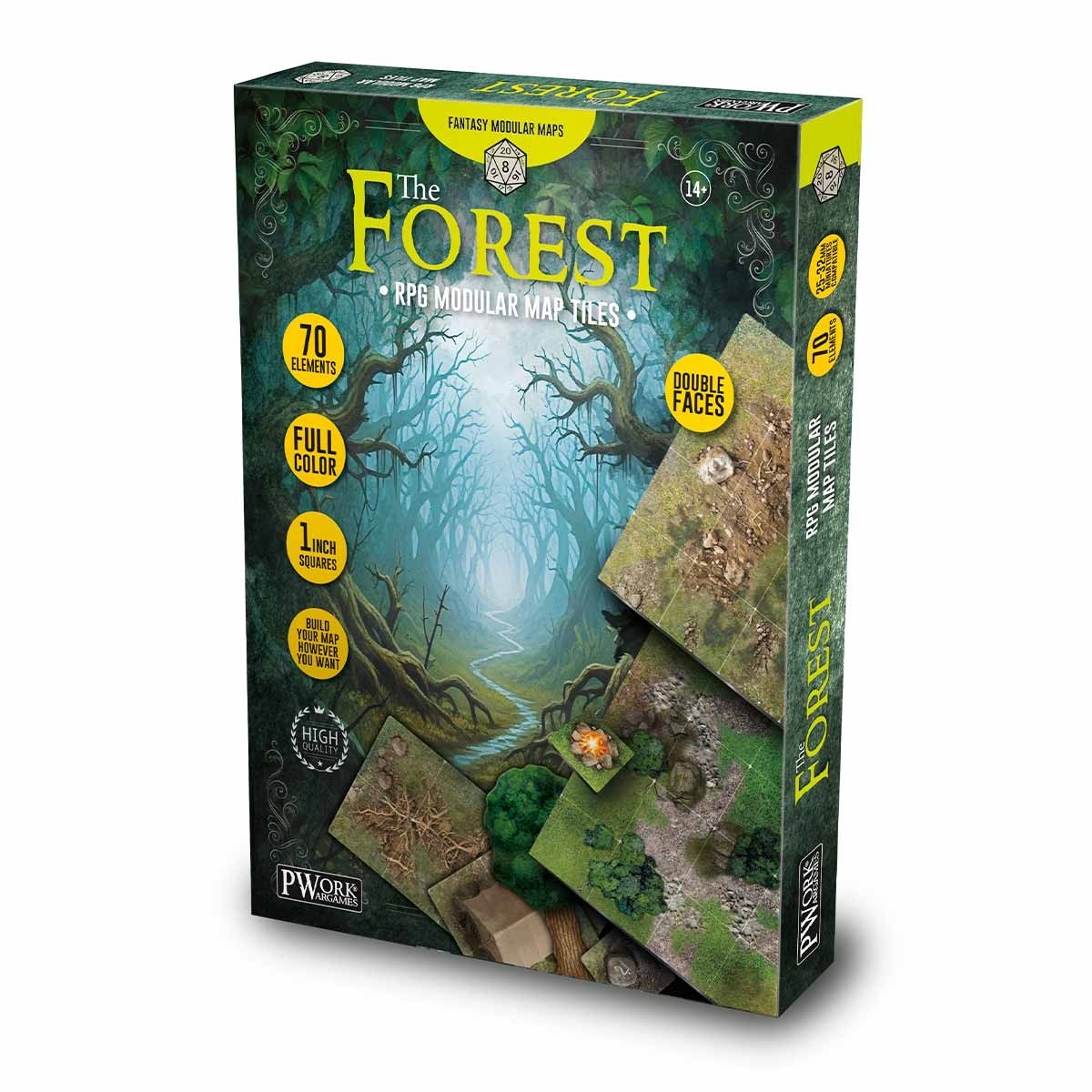RPG Modular Map Tiles - The Forest