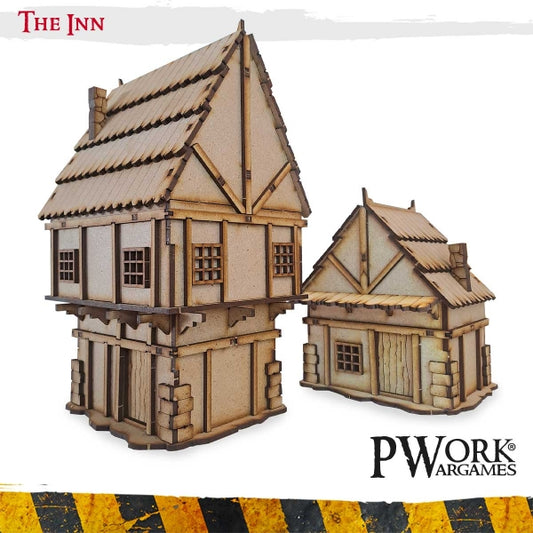 MDF Terrain Scenery Large: The Inn