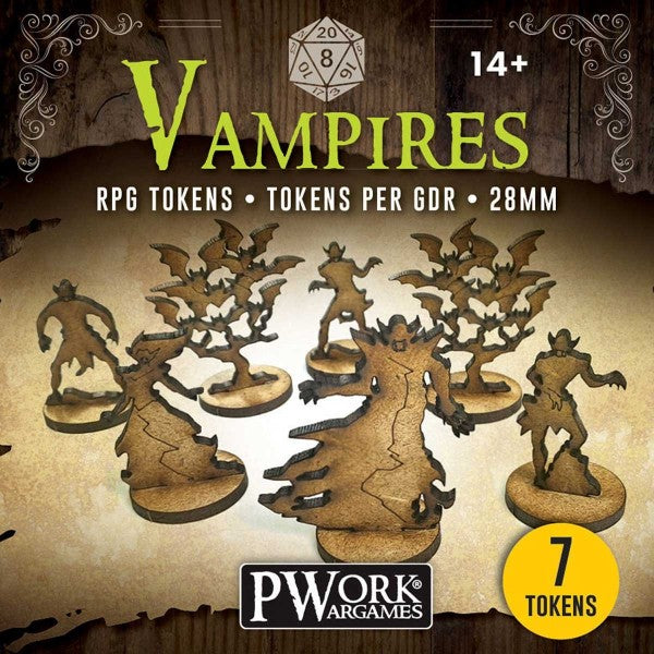 MDF RPG Tokens - Vampires
