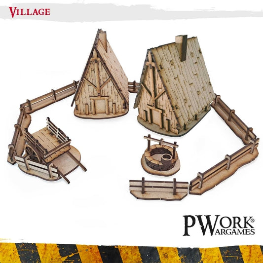 MDF Terrain Scenery Medium: The Village