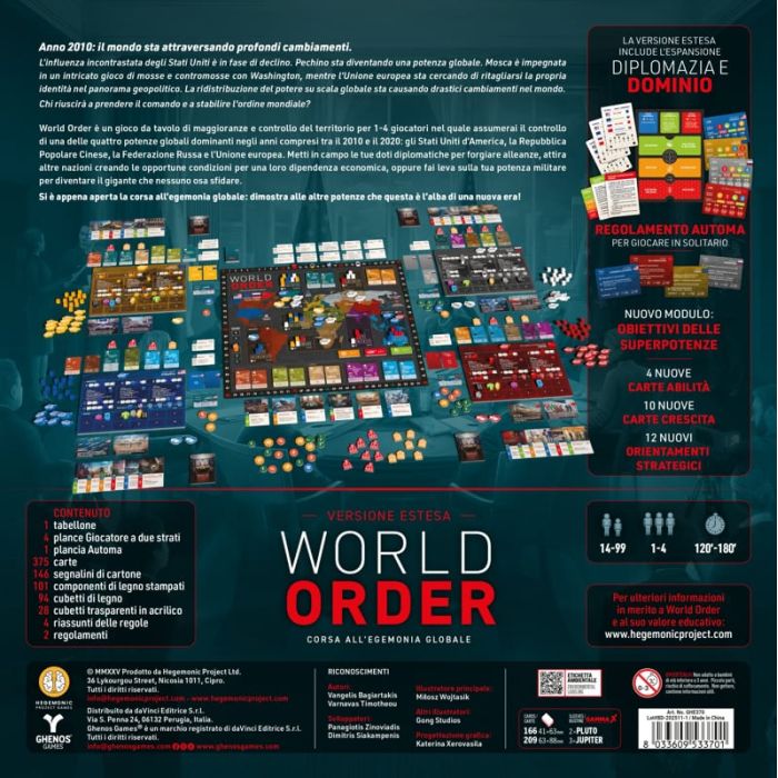 World Order - Corsa all'Egemonia Globale (Versione Estesa)