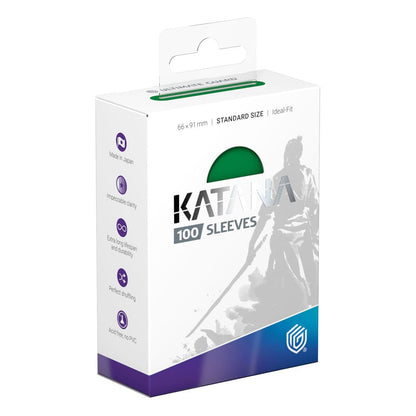 Ultimate Guard: Katana Sleeves Standard Size - Jade Garden